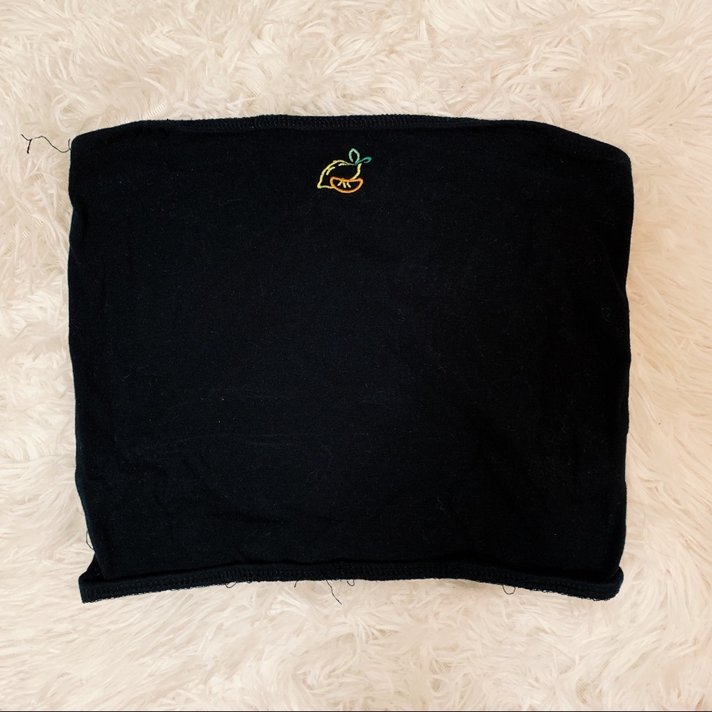 F21 cropped tube top